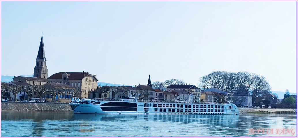 凱薩琳公主號S.S.Catherine,南法之旅,寰宇精品河輪UNIWORLD Boutique River Cruises,法國France,阿爾代什省Ardèche,隆河畔圖爾農Tournon sur-Rhône