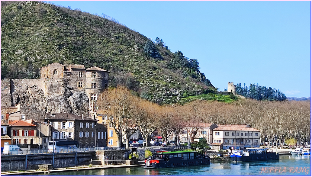 凱薩琳公主號S.S.Catherine,南法之旅,寰宇精品河輪UNIWORLD Boutique River Cruises,法國France,阿爾代什省Ardèche,隆河畔圖爾農Tournon sur-Rhône