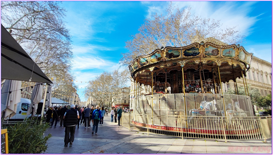 世界文化遺產區,亞維儂Avignon,共和國路Rue de la Republique,凱賽琳公主號S.S.Catherine,南法之旅,寰宇精品河輪UNIWORLD Boutique River Cruises,教皇宮Palais des Papes,普羅旺斯Provence,法國France,法國旅遊,聖伯多祿聖殿Basilique Saint-Pierre