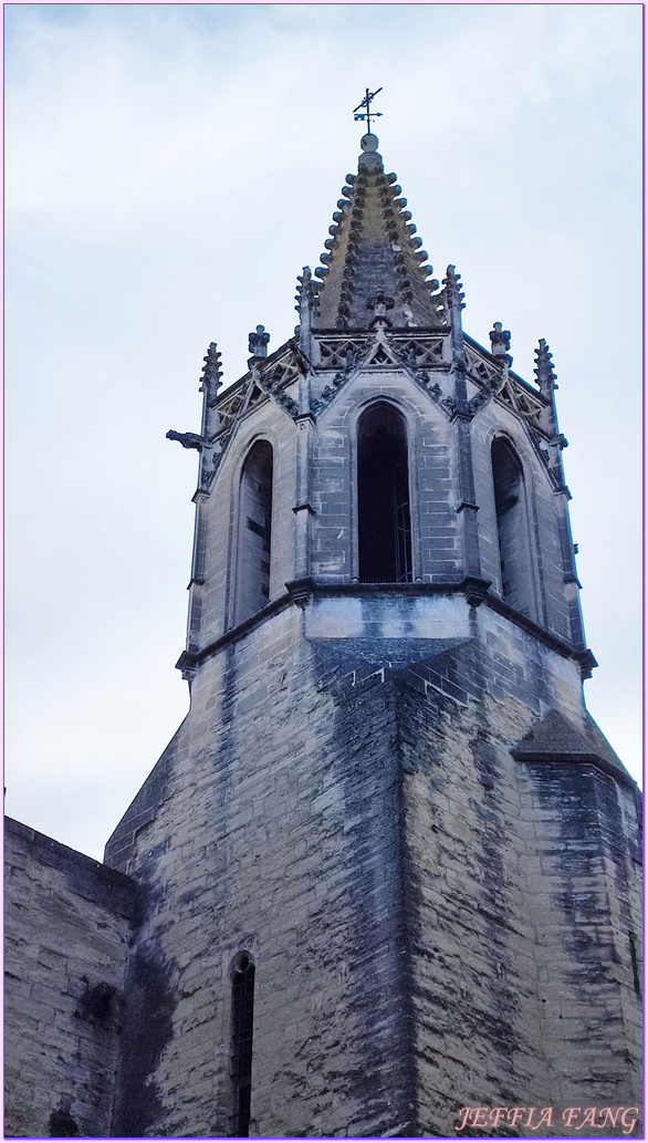 世界文化遺產區,亞維儂Avignon,共和國路Rue de la Republique,凱賽琳公主號S.S.Catherine,南法之旅,寰宇精品河輪UNIWORLD Boutique River Cruises,教皇宮Palais des Papes,普羅旺斯Provence,法國France,法國旅遊,聖伯多祿聖殿Basilique Saint-Pierre