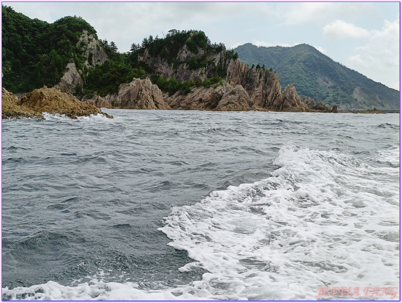 山陰海岸地質公園,日本旅遊,浦富海岸 (うらどめかいがん),浦富海岸之環島遊覽船,鳥取Tottori,鳥取旅遊