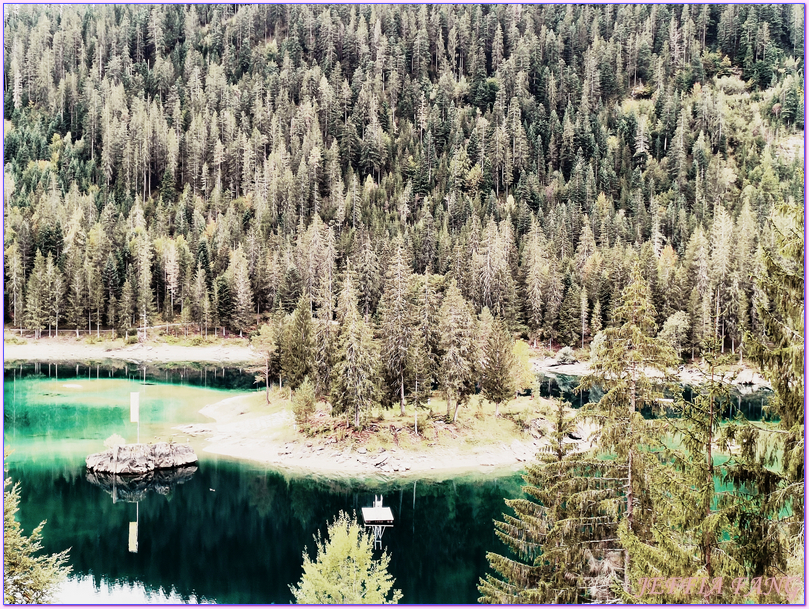 世界遺產UNESCO薩多納地質區Tectonic Arena Sardona,弗林斯Flims,格勞賓登州Graubunden,歐洲Europe,歐洲旅遊,考瑪湖Lake Cauma