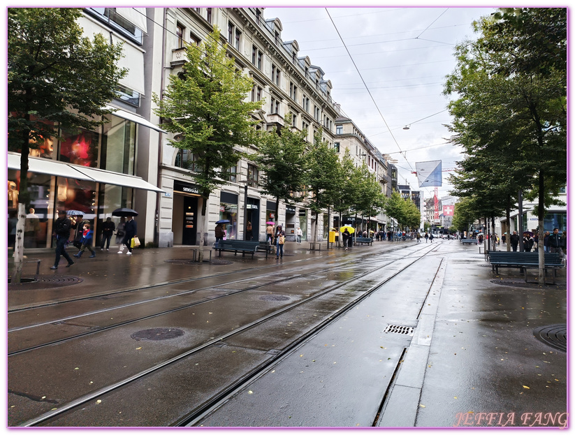 歐洲Europe,歐洲旅遊,班霍夫大街Bahnhofstrasse,瑞士Switzerland,蘇黎世Zurich,蘇黎世中央火車站中央火車站Bahnhofquai/HB