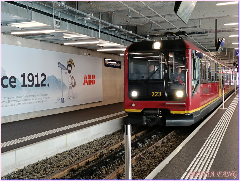 上少女峰車站交通工具,少女峰Jungfraujoch,歐洲Europe,歐洲之巔 Top of the Eruope,歐洲旅遊,瑞士Switzerland