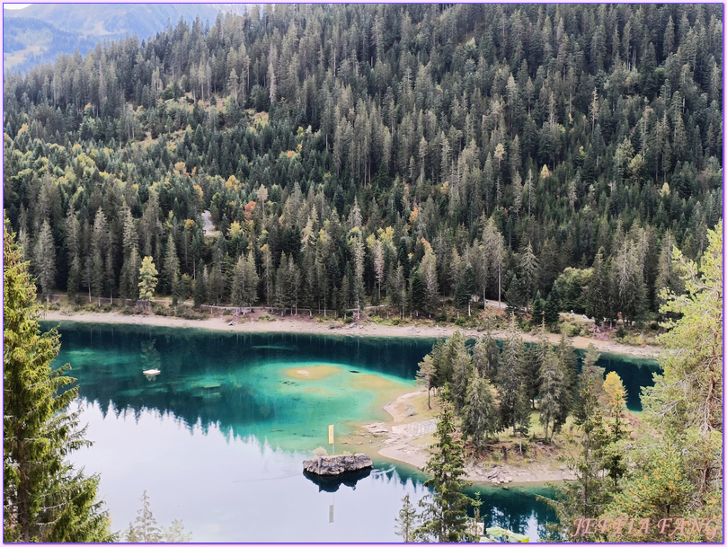 世界遺產UNESCO薩多納地質區Tectonic Arena Sardona,弗林斯Flims,格勞賓登州Graubunden,歐洲Europe,歐洲旅遊,考瑪湖Lake Cauma