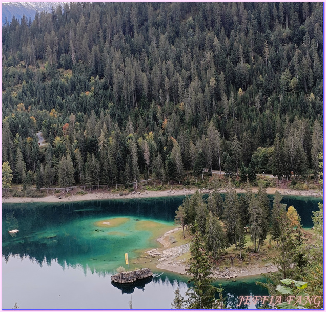 世界遺產UNESCO薩多納地質區Tectonic Arena Sardona,弗林斯Flims,格勞賓登州Graubunden,歐洲Europe,歐洲旅遊,考瑪湖Lake Cauma