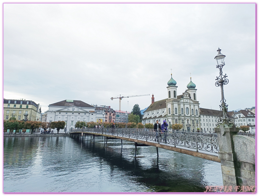 卡貝爾橋,天鵝廣場Schwanenplatz,歐洲Europe,歐洲旅遊,獅子紀念碑,琉森Lucerne,琉森Luzern,琉森老城區,瑞士Switzerland,盧森