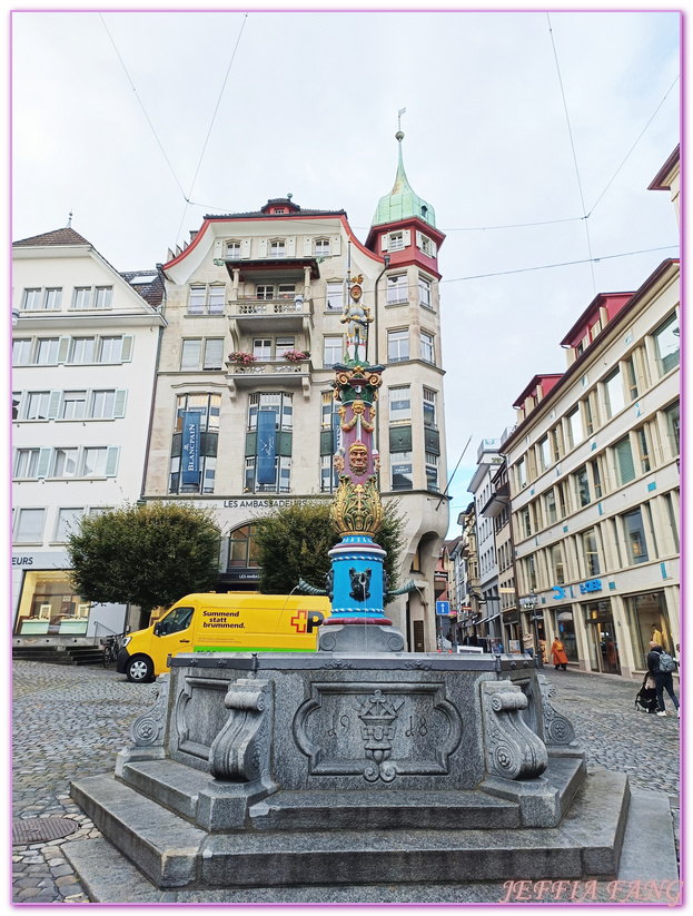 卡貝爾橋,天鵝廣場Schwanenplatz,歐洲Europe,歐洲旅遊,獅子紀念碑,琉森Lucerne,琉森Luzern,琉森老城區,瑞士Switzerland,盧森