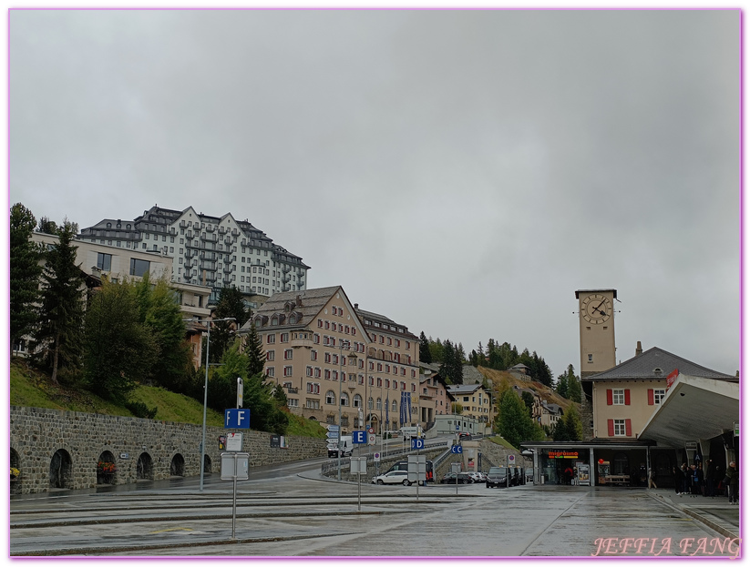 格勞賓登州Graubunden,歐洲Europe,歐洲旅遊,瑞士Switzerland,聖莫里茲St. Moritz,聖莫里茲湖及市區