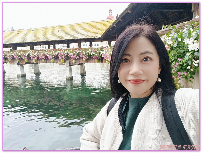 卡貝爾橋,天鵝廣場Schwanenplatz,歐洲Europe,歐洲旅遊,獅子紀念碑,琉森Lucerne,琉森Luzern,琉森老城區,瑞士Switzerland,盧森