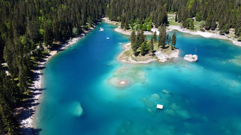 世界遺產UNESCO薩多納地質區Tectonic Arena Sardona,弗林斯Flims,格勞賓登州Graubunden,歐洲Europe,歐洲旅遊,考瑪湖Lake Cauma