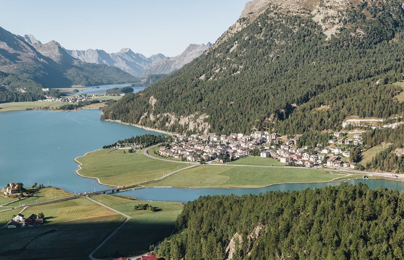 Biking,Ｈiking,Lake Champfer尚菲爾湖,Pappalou Restaurant,席爾瓦普拉納Silvaplana,席爾瓦普拉納湖Silvaplana Lake,格勞賓登州Graubunden,歐洲Europe,歐洲單車之旅,歐洲旅遊,聖莫里茲St. Moritz