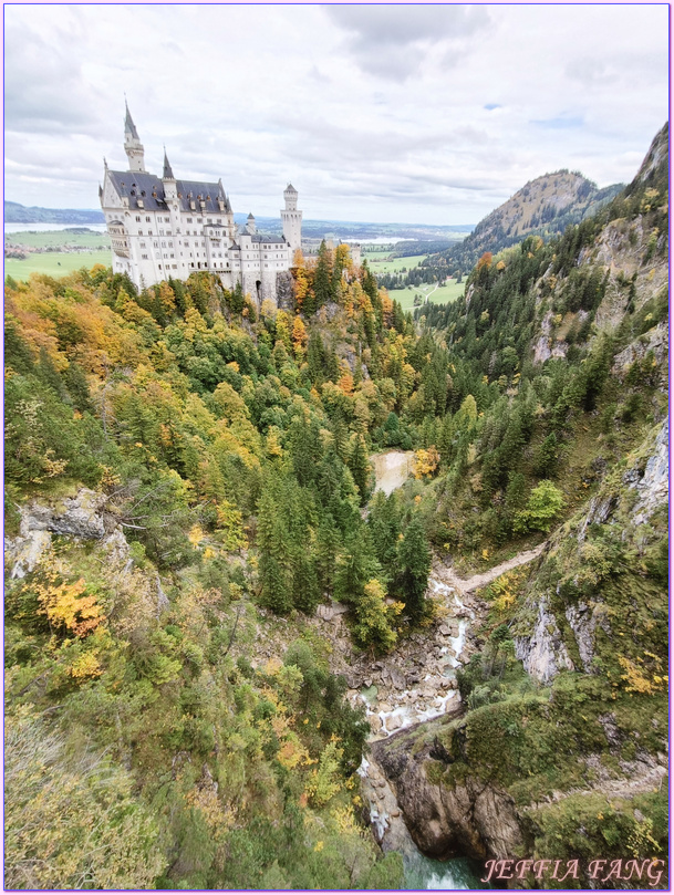 巴伐利亞自由州Bavaria,德國Germany,德國旅遊,新天鵝堡Schloss Neuschwanstein,歐洲Europe,歐洲旅遊,瑪麗安橋,福森Fussen,路德維希二世Ludwig II