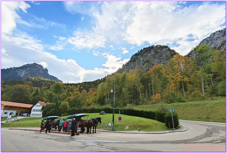 apollo Duty Free,巴伐利亞自由州Bavaria,德國Germany,新天鵝堡Schloss Neuschwanstein,歐洲Europe,歐洲旅遊,福森Fussen,路德維希二世Ludwig II,阿爾卑斯湖Alpsee,霍恩施萬高Hohenschwangau,高天鵝堡Hohenschwangau castle