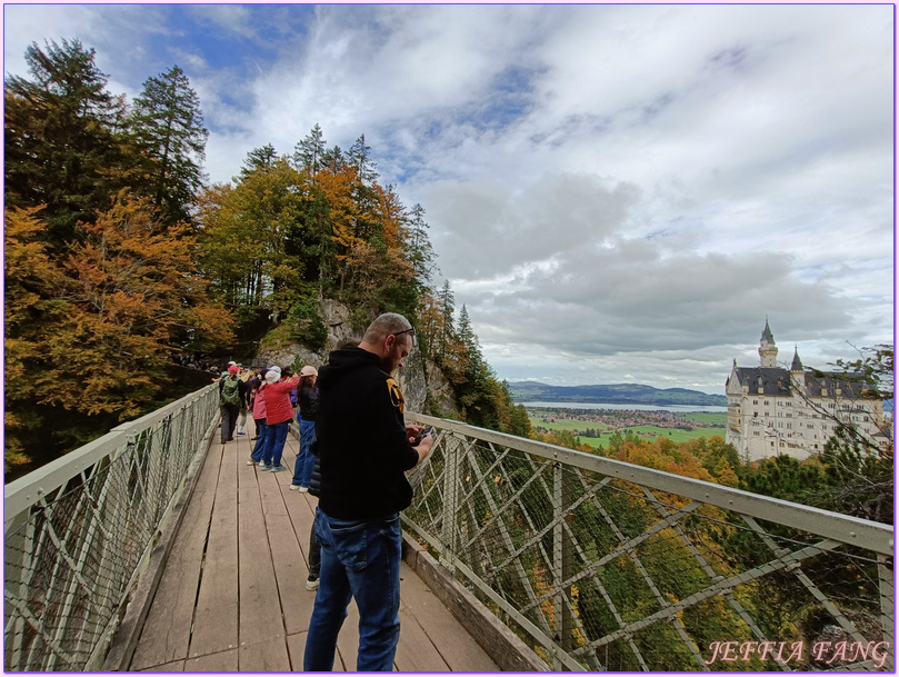 巴伐利亞自由州Bavaria,德國Germany,德國旅遊,新天鵝堡Schloss Neuschwanstein,歐洲Europe,歐洲旅遊,瑪麗安橋,福森Fussen,路德維希二世Ludwig II