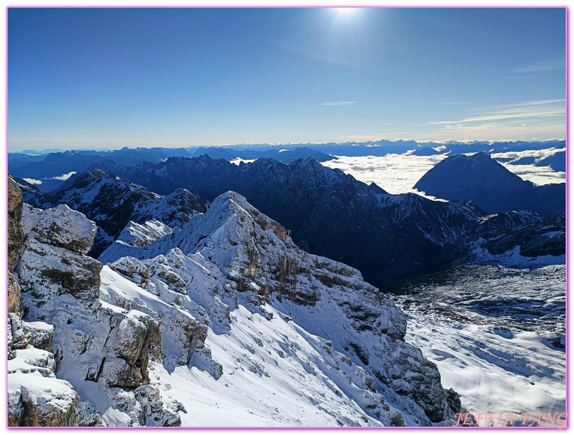 「楚格峰纜車Seilbahn Zugspitze/Cable Car Zugspitze」,佳蜜熙-帕滕基興Garmisch-Partenkirchen,德國Germany,德國旅遊,楚格峰Zugspitze,楚格峰冰川平台,歐洲Europe,歐洲旅遊