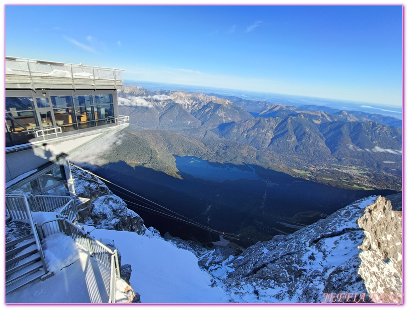 「楚格峰纜車Seilbahn Zugspitze/Cable Car Zugspitze」,佳蜜熙-帕滕基興Garmisch-Partenkirchen,德國Germany,德國旅遊,楚格峰Zugspitze,楚格峰冰川平台,歐洲Europe,歐洲旅遊