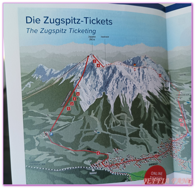 「楚格峰纜車Seilbahn Zugspitze/Cable Car Zugspitze」,佳蜜熙-帕滕基興Garmisch-Partenkirchen,德國Germany,德國旅遊,楚格峰Zugspitze,楚格峰冰川平台,歐洲Europe,歐洲旅遊