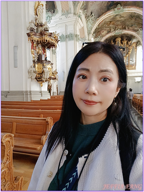 學問中心聖加侖,歐洲Europe,歐洲旅遊,瑞士Switzerland,聖加侖St.Gallen,聖加侖主教堂Kathedrale St. Gallen,聖加侖修道院圖書館Abbey Library of Saint Gall,聖加侖老城區Old Town of St. Gallen