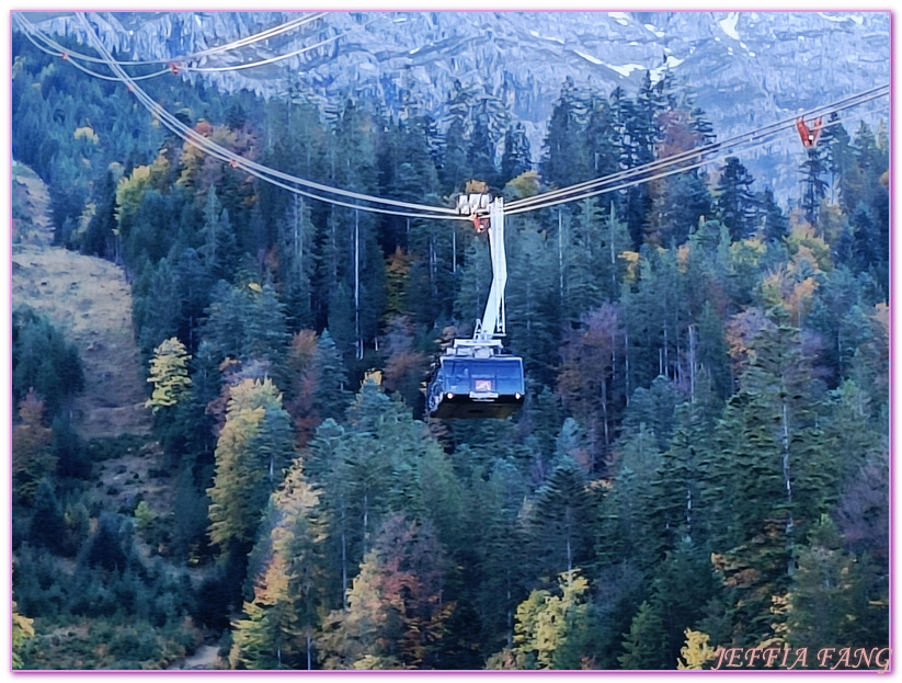 「楚格峰纜車Seilbahn Zugspitze/Cable Car Zugspitze」,佳蜜熙-帕滕基興Garmisch-Partenkirchen,德國Germany,德國旅遊,楚格峰Zugspitze,楚格峰冰川平台,歐洲Europe,歐洲旅遊