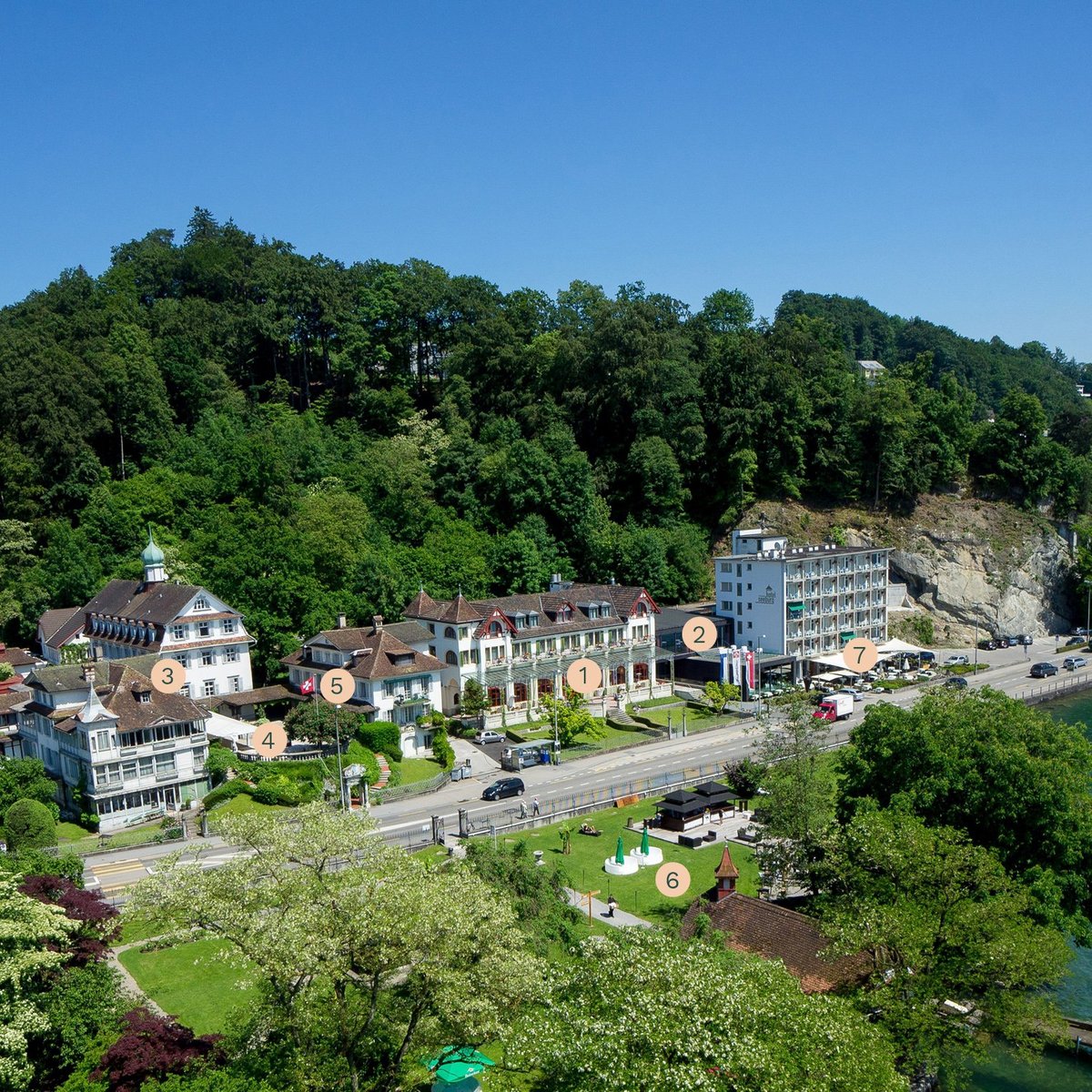 歐洲Europe,歐洲旅遊,琉森Lucerne,琉森Luzern,琉森湖,琉森西伯格飯店Seeburg Hotel Lucerne,琉森飯店,瑞士Switzerland