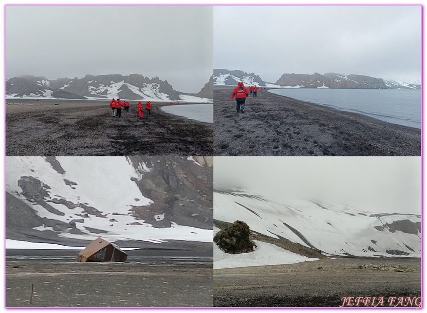 世界極地之旅,半月島Halfmoon Island,南極Antarctica,南設得蘭群島South Shetlands,帽帶企鵝,捕鯨者灣Whalers Bay,欺騙島Deception Island,海神風箱,羅納德山丘（Ronald Hill）,龐洛PONANT郵輪星輝號LE LYRIAL