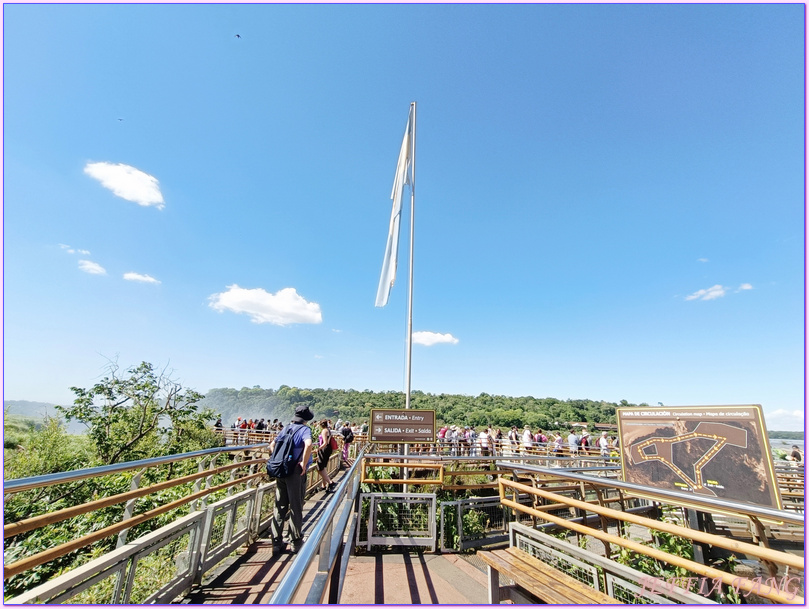 上環步道,伊瓜蘇Iquazu,伊瓜蘇國家公園Iguazu National Park,伊瓜蘇瀑布Iguazu Falls伊瓜蘇瀑布Iguazu Falls,南美洲旅遊,阿根廷Argentina,魔鬼咽喉Devil’s Throat