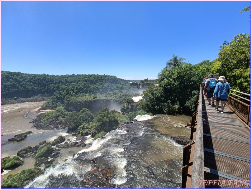 上環步道,伊瓜蘇Iquazu,伊瓜蘇國家公園Iguazu National Park,伊瓜蘇瀑布Iguazu Falls伊瓜蘇瀑布Iguazu Falls,南美洲旅遊,阿根廷Argentina,魔鬼咽喉Devil’s Throat