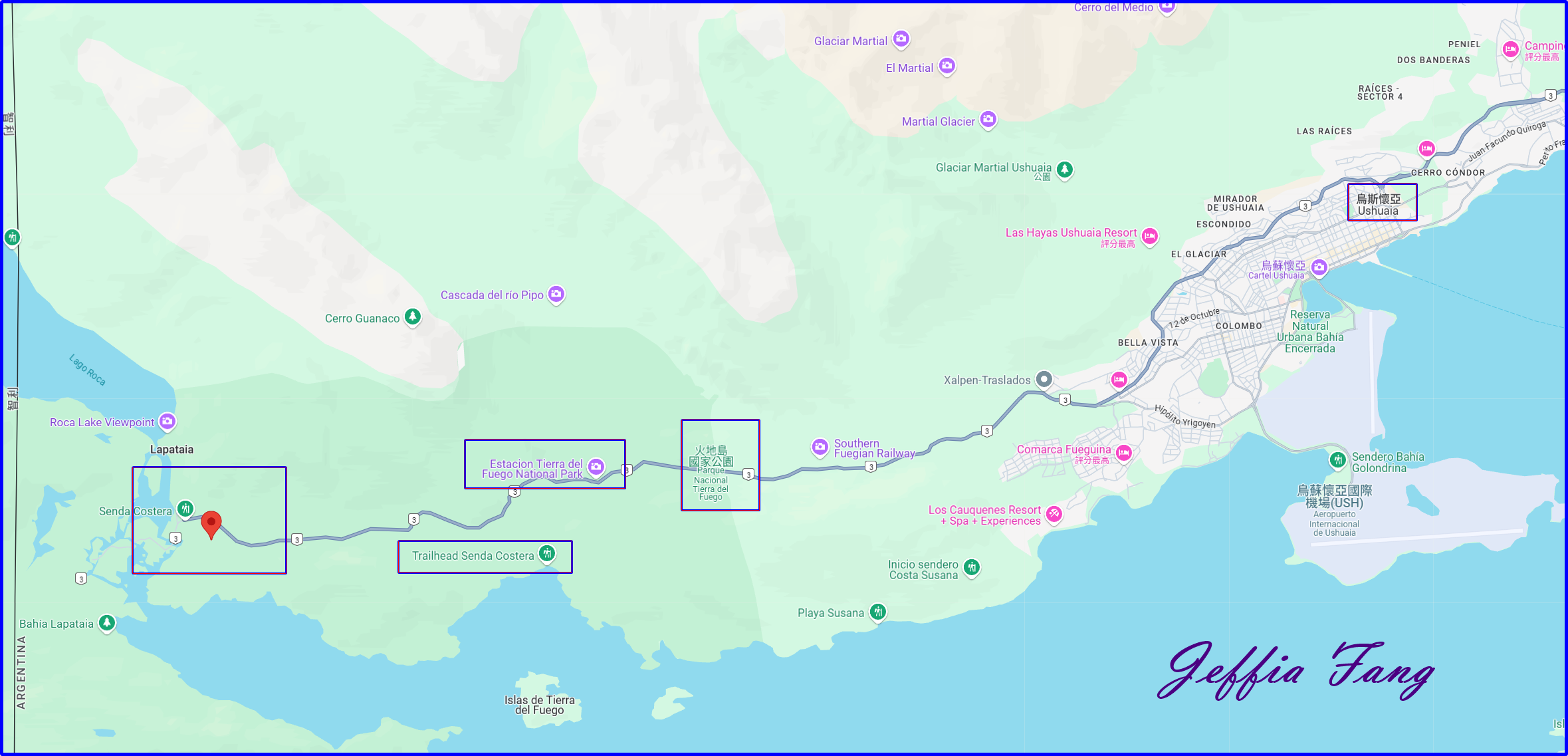 世界之南,中南美洲,囚犯傳奇之旅,火地島國家公園Parque Nacional Tierra del Fuego,火地島小火車,烏蘇懷亞Ushuaia,阿根廷Argentina,阿根廷旅遊